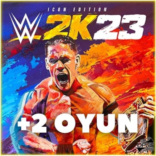  WWE 2K23 İcon Edition + Garanti